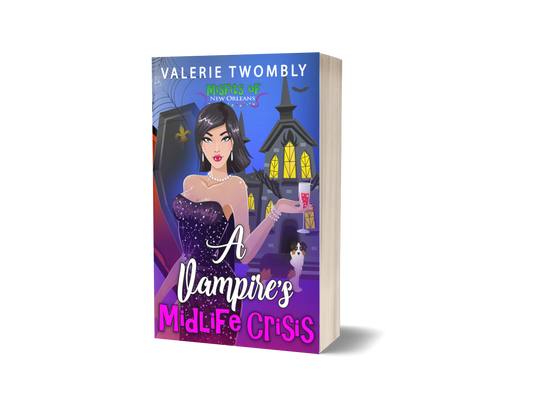 A Vampire's Midlife Crisis-signed paperback (book 1)
